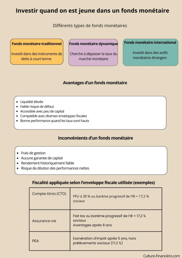 avantages et inconvénients fonds monétaire
