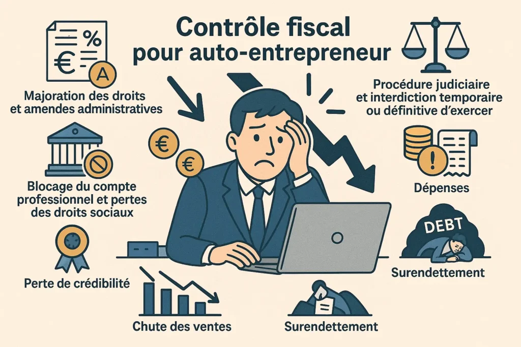 risques contrôle fiscal pour auto-entrepreneur
