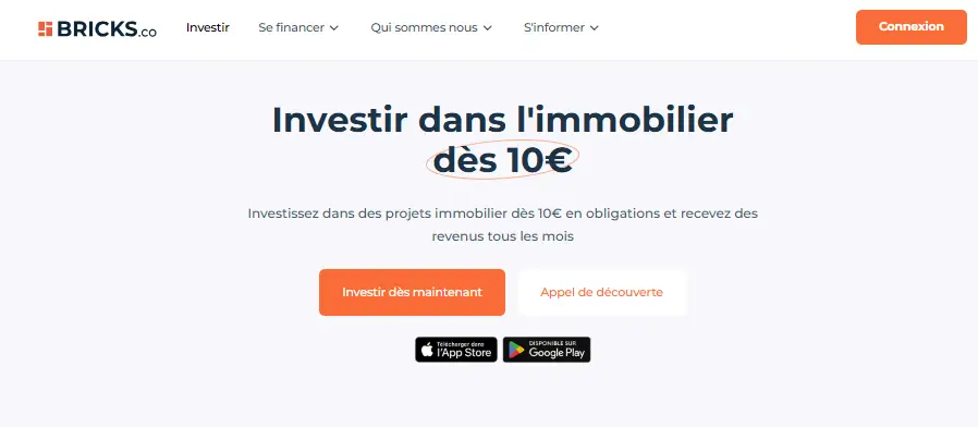 investir avec bricks