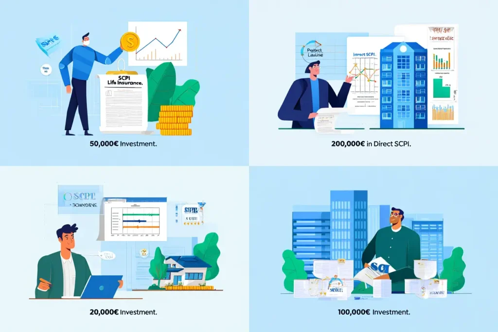 Cas pratiques SCPI SCI ETF