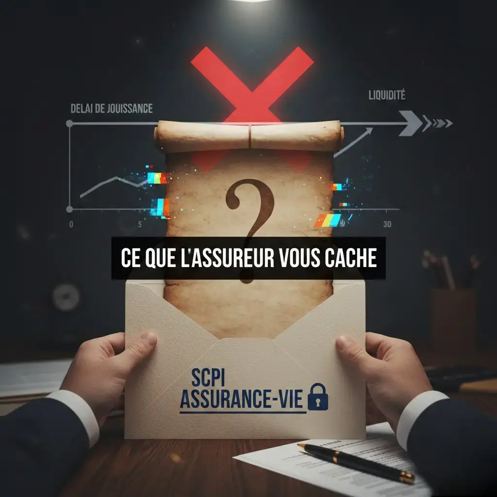 Delai jouissance liquidité SCPI en assurance-vie