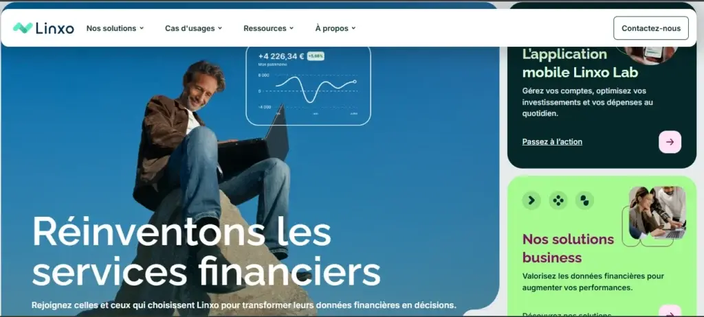 application gestion patrimoine linxo