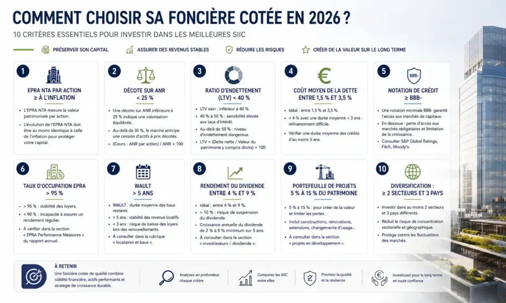 comment choisir sa foncière