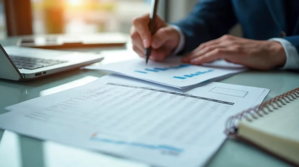 Comparaison sobre de documents de fonds pour choisir entre un ETF capitalisant et un ETF distribuant.