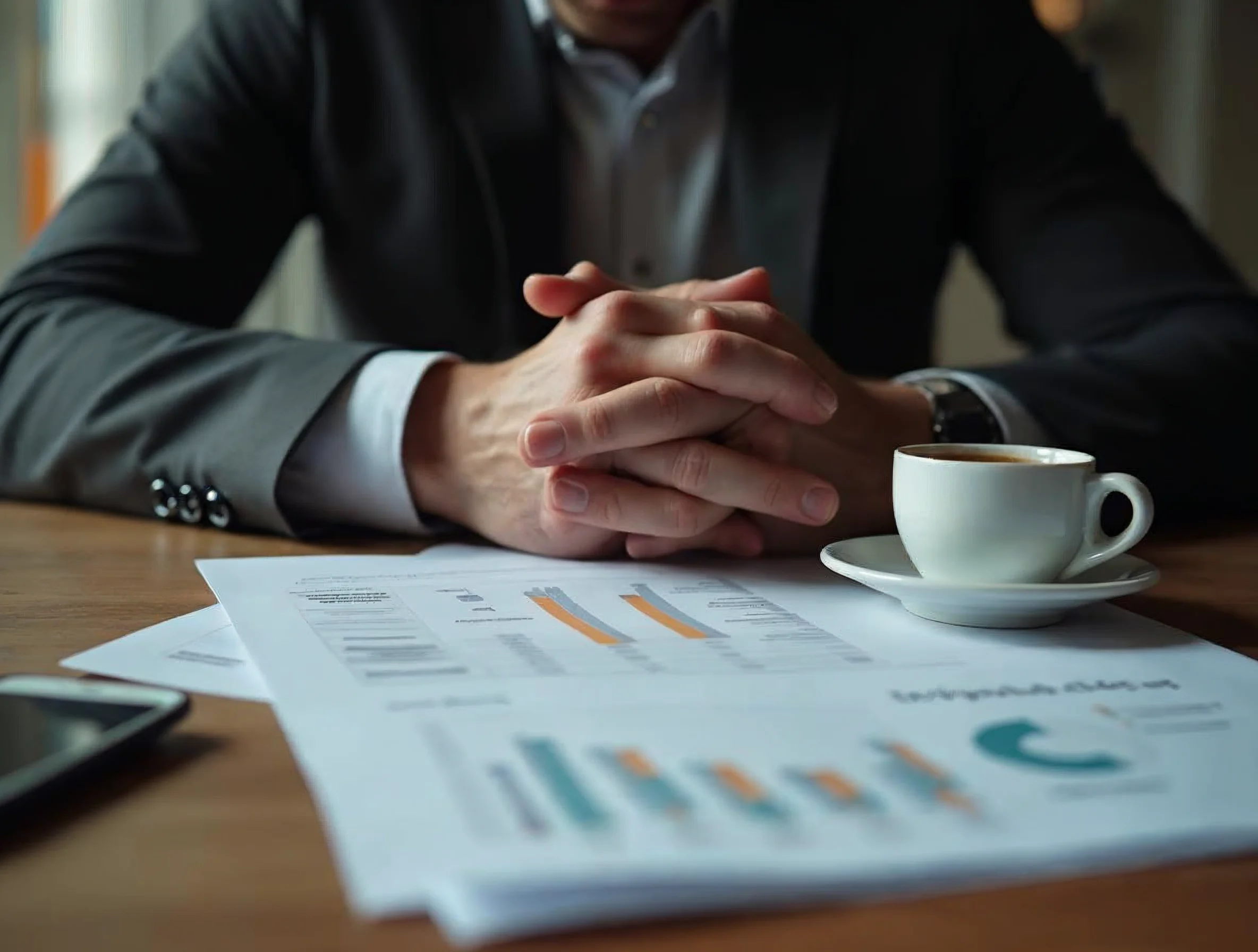 Moment d’hésitation d’un investisseur particulier face à une décision prise sous le coup de l’émotion.