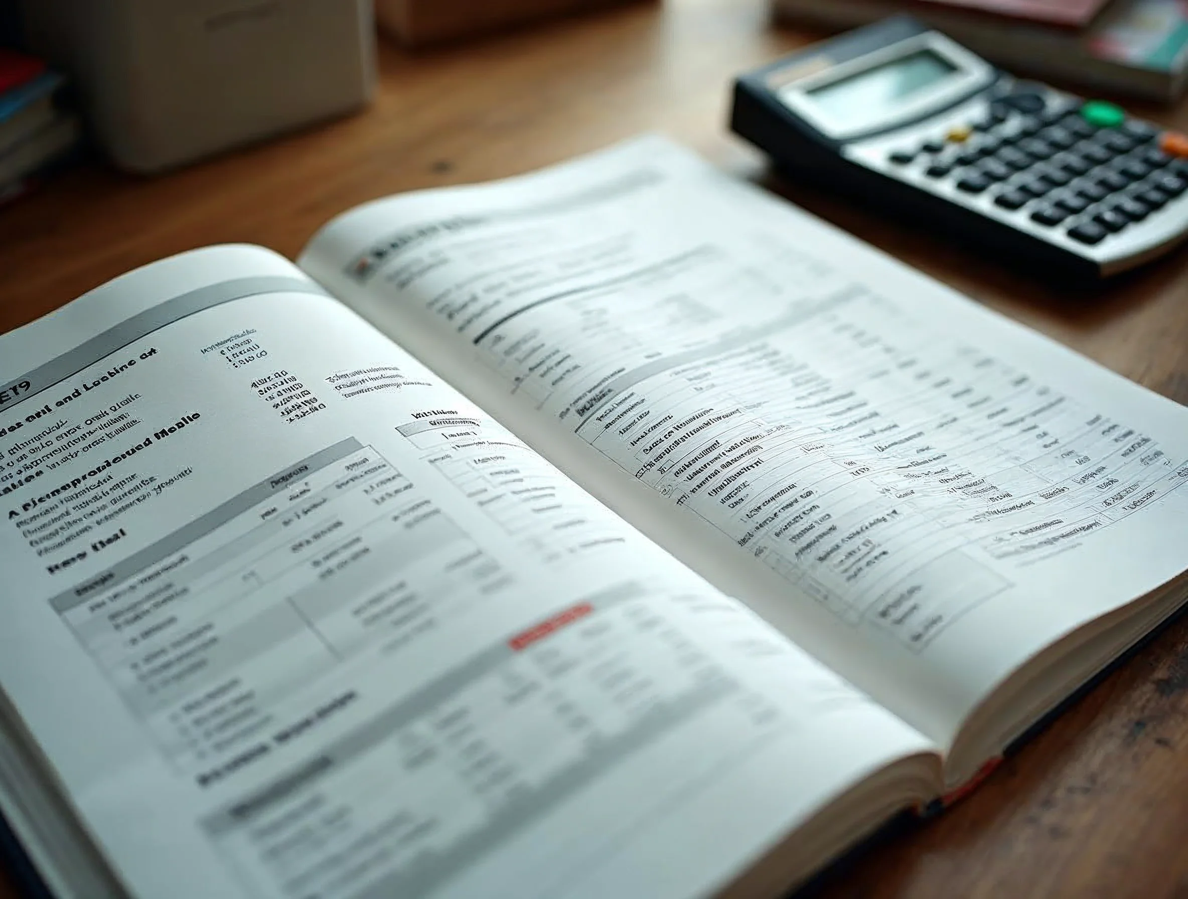 Documents financiers préparés avant analyse, avec rapport annuel, annexes et jeux de comptes à comparer.